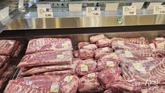 돼지고기 수입량 급발진 중....7월까지 누적 첫 30만톤 초과